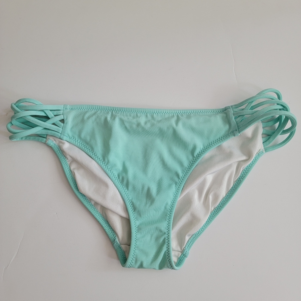 Victoria's Secret PINK Bikini Bottom with Strappy Sides Size Small